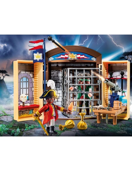 PlayMobil Pirates 70506 - Avamposto della marina con pirata PLA70506 Playmobil | Futurartshop.com