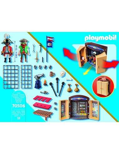 PlayMobil Pirates 70506 - Avamposto della marina con pirata PLA70506 Playmobil | Futurartshop.com