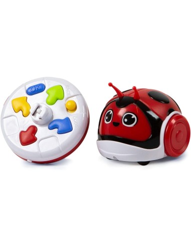 The Racing Bug - Ladybug educational robot with remote control CLE17412 Clementoni | Futurartshop.com