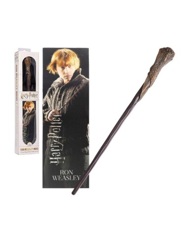 Harry Potter - Magic Wand Ron 30 Cm With Bookmark Noble Collection 4MNN6313 Futurart | Futurartshop.com