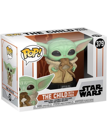 PoP Star Wars The Mandalorian The child with frog 379 4M49932 Funko | Futurartshop.com