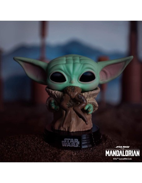 PoP Star Wars The Mandalorian The child with frog 379 4M49932 Funko | Futurartshop.com