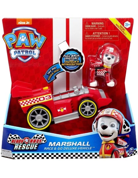 Paw Patrol - Vehicle with sounds race and go Marshall MAG6054502/20119527 Spin master | Futurartshop.com
