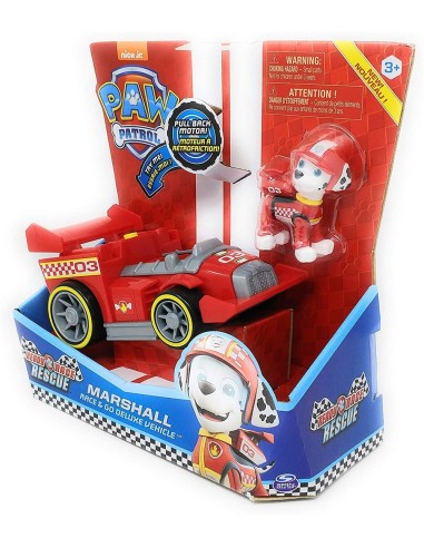 Paw Patrol - Veicolo con suoni race e go Marshall MAG6054502/20119527 Spin master | Futurartshop.com