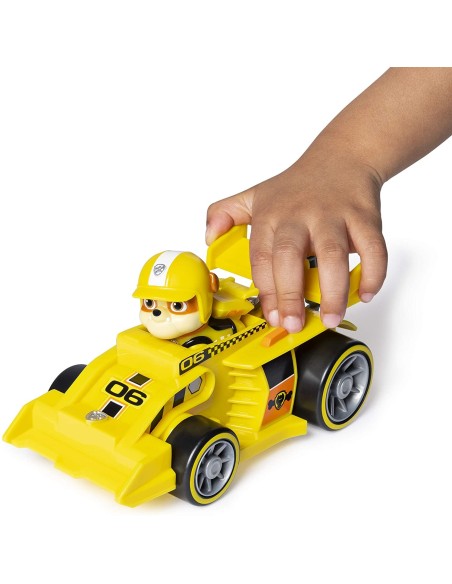 Paw Patrol - Vehicle with sounds race and go Rubble MAG6054502/20119529 Spin master | Futurartshop.com