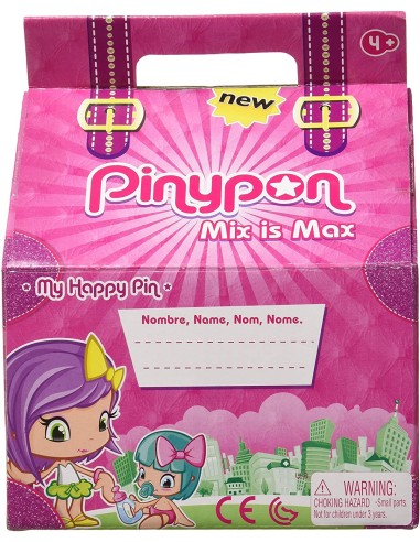 PinyPon - My Happy Pin 5 Personaggi FIC700014710 Famosa | Futurartshop.com