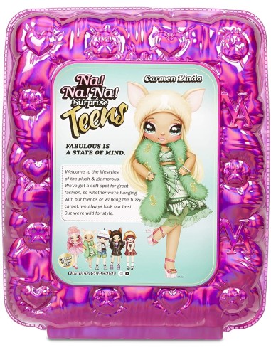 Na Na Na Surprise Teens - Doll Carmen Linda MAG573883EUC MGA | Futurartshop.com