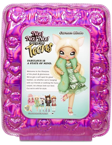 Na Na Na Surprise Teens - Bambola Carmen Linda MAG573883EUC MGA | Futurartshop.com