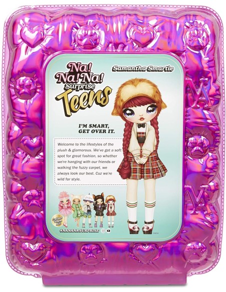 Na Na Na Surprise Teens - Bambola Samantha Smartie MAG573876EUC MGA | Futurartshop.com
