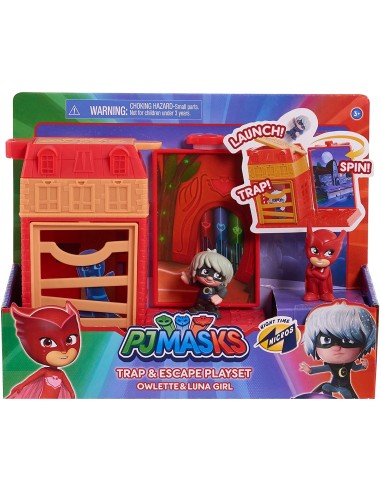 Pj Masks - Gufetta e Luna girl mini plyset trap and escape OLT95695/95697 Giochi Preziosi | Futurartshop.com
