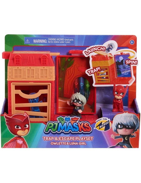 Pj Masks - Gufetta e Luna girl mini plyset trap and escape OLT95695/95697 Giochi Preziosi | Futurartshop.com