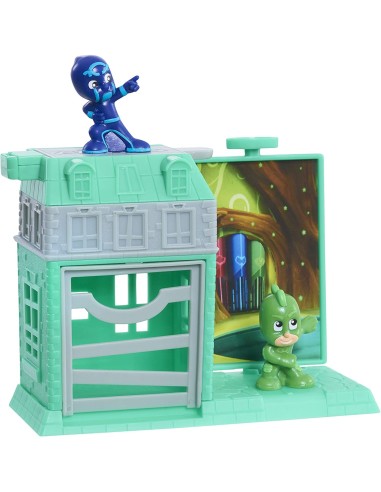 Pj Masks - Gekko and Night Ninja mini Playset trap and escape OLT95695/95698 Giochi Preziosi | Futurartshop.com