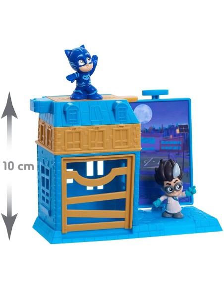 Pj Masks - Catboy e Romeo mini Playset trap e escape OLT95695/95696 Giochi Preziosi | Futurartshop.com