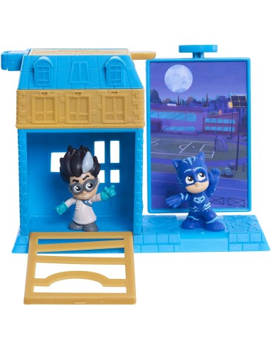 Pj Masks - Catboy e Romeo mini Playset trap e escape OLT95695/95696 Giochi Preziosi | Futurartshop.com