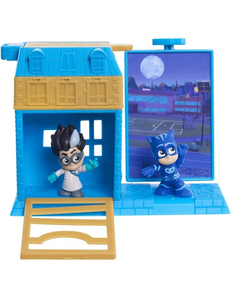Pj Masks - Catboy and Romeo mini Playset trap and escape OLT95695/95696 Giochi Preziosi | Futurartshop.com