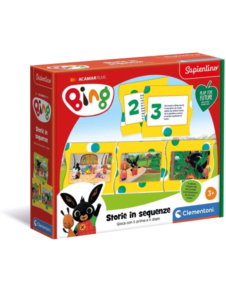 Sapientino - Bing storie in sequenze CLE16286 Clementoni | Futurartshop.com