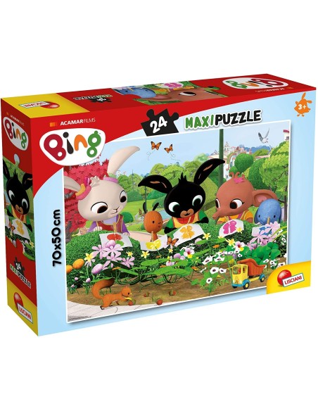 Bing Maxi puzzle 24 pezzi osserviamo la natura LIS81219 Lisciani | Futurartshop.com