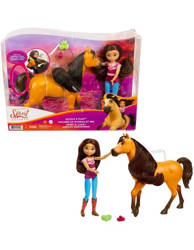 Spirit Untamed - Doll Lucky and Spirit of cuddles and games MATGXF67 Mattel | Futurartshop.com