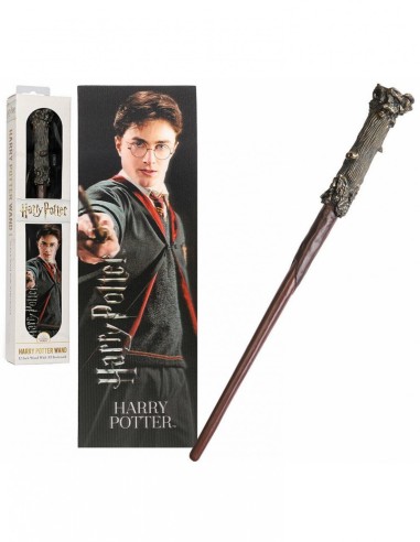 Harry Potter - Bacchetta magica Bacchetta magica 30 cm con segna libro 3D 4MNN6312 Futurart | Futurartshop.com