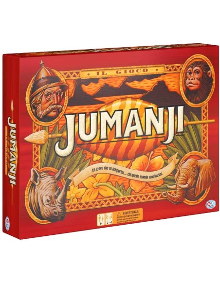 Jumanji the game incartone SPI6045570 Editrice Giochi | Futurartshop.com