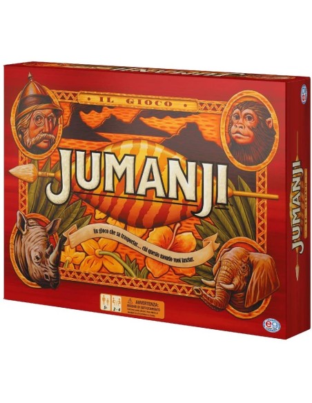 Jumanji il gioco incartone SPI6045570 Editrice Giochi | Futurartshop.com