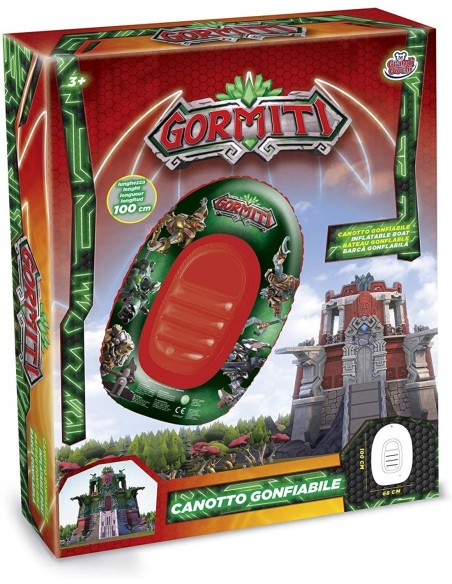 Inflatable raft Gormiti 100 cm GIO04024 Grandi giochi | Futurartshop.com