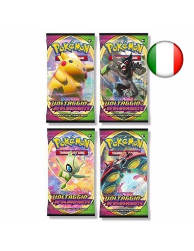 Pokemon Bustina Spada e Scudo Voltaggio Sfolgorante 10 carte GAV175-61099 Futurart | Futurartshop.com