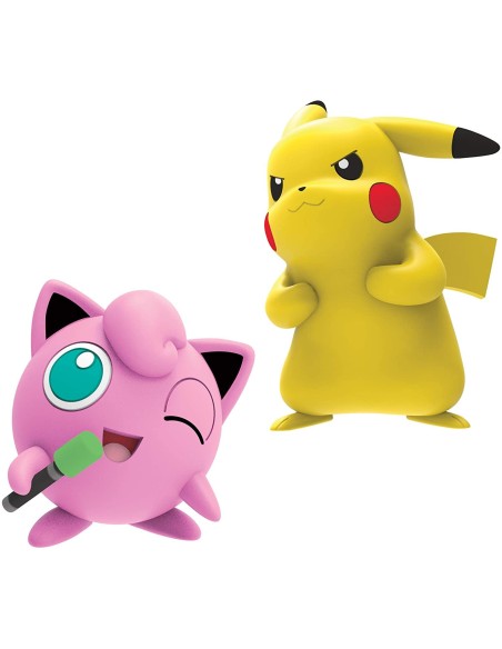 Pokémon - 2 Personaggi jigglypuff e Pikachu GIOPKE12100/1 Tomy | Futurartshop.com