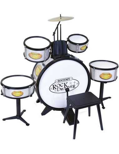 Genius drum set with stool BIM515216 Bontempi | Futurartshop.com