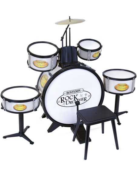 Set batteria genius con sgabello per bambini BIM515216 Bontempi | Futurartshop.com