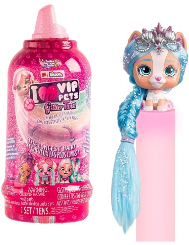 Vip Pets Glitter Twist-Series 2 IMC712379 IMC Toys | Futurartshop.com