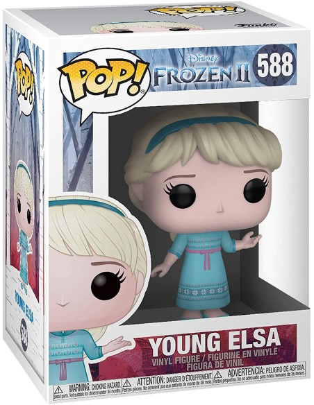 PoP Frozen 2 - Young Elsa 588 DIN40888 Funko | Futurartshop.com