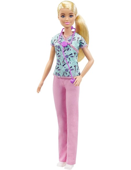 Barbie in Carriera Nuova Infermiera MATDVF50/GTW39 Mattel | Futurartshop.com