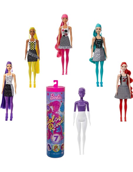 Barbie Bambola Color Reveal Monochrome surprise MATGTR94 Mattel | Futurartshop.com
