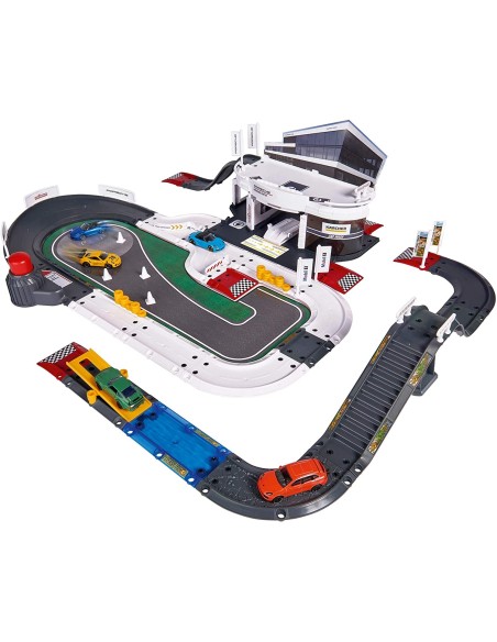 Set Porsche experience center with 5 cars SIM212050029 Simba Toys | Futurartshop.com