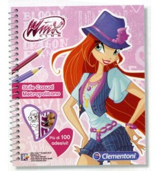 Winx Style Sketchbook 15952 Clementoni- Futurartshop.com
