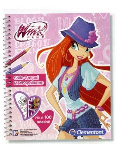 Winx Style Sketchbook CLE15952 Clementoni | Futurartshop.com