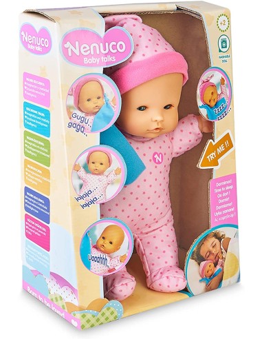Bambola Nenuco parlante dormiamo FAM700016280 Famosa | Futurartshop.com
