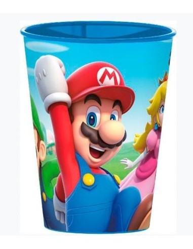 Super Mario glass plastic-260 ml RTIST21407 Futurart | Futurartshop.com