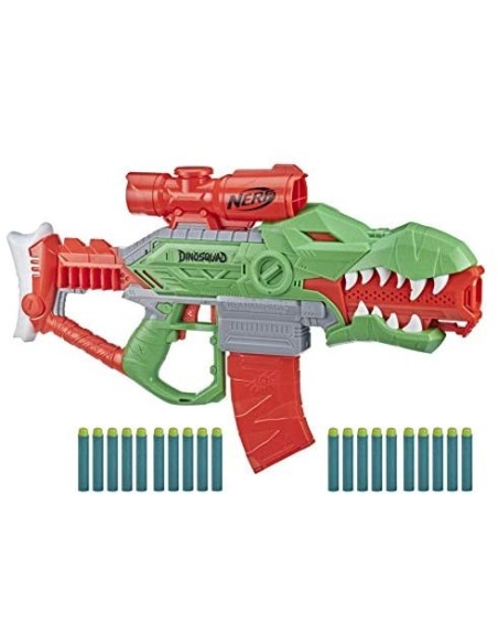 Nerf Pistola DinoSquad Rex-Rampage HASF0807EU40 Hasbro | Futurartshop.com