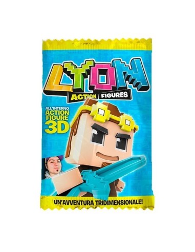 Lyon sachet with action figures, 3D GAM57279 Futurart | Futurartshop.com