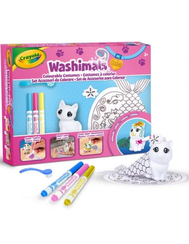 Washimals accessories Sets coloring the little Mermaid CRA74-7434 Crayola | Futurartshop.com