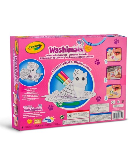 Washimals accessories Sets coloring the little Mermaid CRA74-7434 Crayola | Futurartshop.com