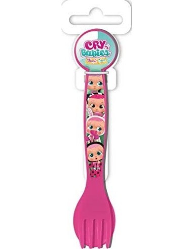 Cry Babyes - Set 2 posate in plastica RTIST00737 Futurart | Futurartshop.com