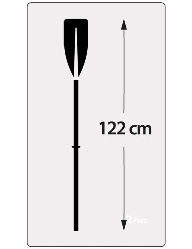Intex Coppia remi 122 centimetri ICE59623 Intex | Futurartshop.com