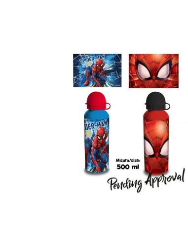 Spider-Manin Borraccia in alluminio 500 ml CORM02186 MC Coriex | Futurartshop.com