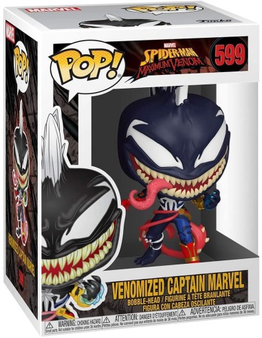 PoP Veniomized Captain Marvel 599 BOM46456 Funko | Futurartshop.com