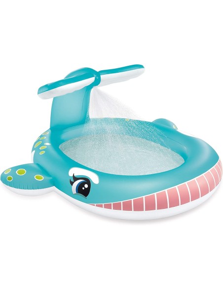 Whale pool with spray ICE57440NP Intex | Futurartshop.com