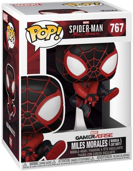 PoP Miles Morales bodega cat suit 767 BOM50152 Funko | Futurartshop.com
