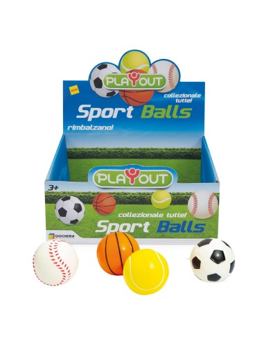 Pallina sport antistress 6 centimetri GIOGGI200028 Giochi Preziosi | Futurartshop.com